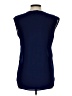 Stella Luce Blue Sleeveless Blouse Size L - photo 2