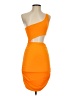 Unbranded Color Block Orange Cocktail Dress Size S - photo 1