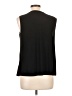 Anne Klein Black Sleeveless Blouse Size L - photo 2