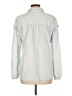 Rails Silver Long Sleeve Blouse Size L - photo 2