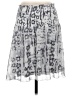 CAbi 100% Polyester Animal Print Gray Casual Skirt Size S - photo 1