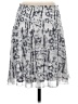 CAbi 100% Polyester Animal Print Gray Casual Skirt Size S - photo 2