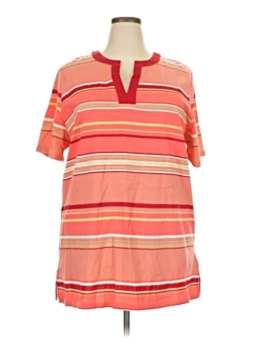 Liz & Me Short Sleeve Henley (view 1)