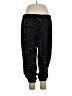 Ann Taylor LOFT 100% Polyester Stars Black Casual Pants Size XL - photo 1