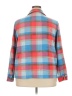 Allison Daley 100% Acrylic Plaid Blue Jacket Size 20W - photo 2