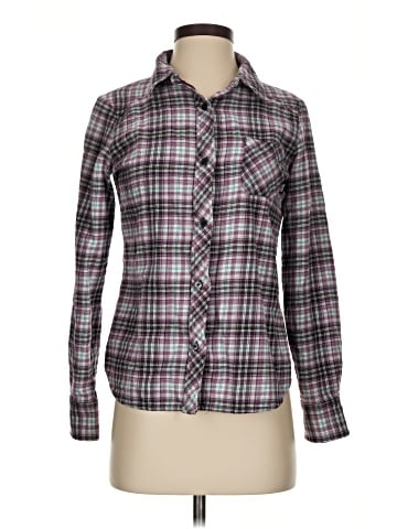 Vans Long Sleeve Button-Down Shirt (view 1)