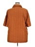 Shein Curve Brown 3/4 Sleeve Blouse Size 2X - photo 2