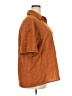 Shein Curve Brown 3/4 Sleeve Blouse Size 2X - photo 4