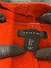 Tahari Red Orange Wool Coat Size S - photo 6