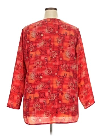 Maggie Barnes 3/4 Sleeve Blouse (view 2)