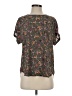 Maurices 100% Polyester Gray Short Sleeve Blouse Size XS - photo 1