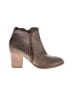 AQUATALIA Gray Brown Ankle Boots Size 8 1/2 - photo 1