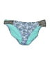 Profile Blush Paisley Blue Swimsuit Bottoms Size L - photo 1