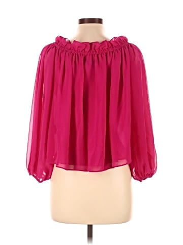 INC International Concepts 3/4 Sleeve Blouse (view 2)