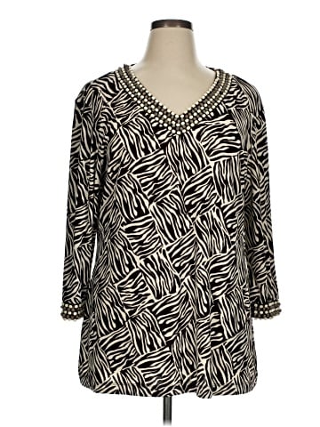 Travelers by Chico's 3/4 Sleeve Blouse (view 1)