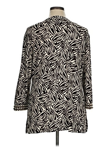 Travelers by Chico's 3/4 Sleeve Blouse (view 2)