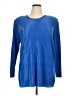 MAXIMA Blue Long Sleeve Blouse Size XL - photo 1