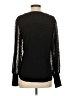 1.State Black Long Sleeve Blouse Size S - photo 2