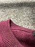 Guess 100% Cotton Burgundy Pullover Sweater Size M - photo 8