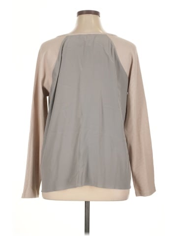 Sundance Long Sleeve Silk Top (view 2)