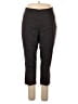 Sarah Pacini Chevron-herringbone Black Casual Pants Size XL (estimated) - photo 1