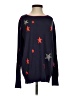 Vilagallo Stars Blue Pullover Sweater Size S - photo 1