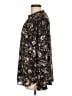 Ann Taylor LOFT 100% Polyester Black Long Sleeve Blouse Size L - photo 5