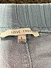 Love Tree Solid Blue Casual Pants Size L - photo 7