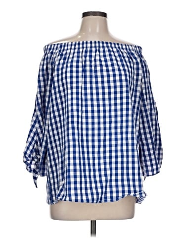 Do & Be 3/4 Sleeve Blouse (view 1)