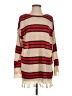 Easel Stripes Red Pullover Sweater Size S - photo 1