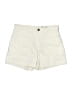 Camaieu Solid Ivory Khaki Shorts Size M (estimated) - photo 1