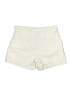 Camaieu Solid Ivory Khaki Shorts Size M (estimated) - photo 2