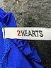 LA Hearts Blue 3/4 Sleeve Blouse Size L - photo 7