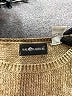 Sag Harbor Metallic Tan Pullover Sweater Size M - photo 7