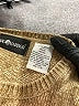 Sag Harbor Metallic Tan Pullover Sweater Size M - photo 8