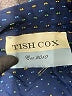 Tish Cox Polka Dots Blue Long Sleeve Blouse Size M - photo 7