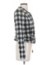Tracy Reese Checkered-gingham Gray Blazer Size 2 - photo 4