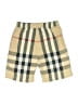 Burberry Plaid Yellow Tan Khaki Shorts Size 12Y - photo 2