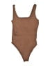 OQQ Brown Bodysuit Size S - photo 1
