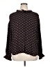 Ann Taylor Brown Long Sleeve Blouse Size XL - photo 1
