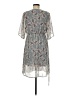 Sienna Sky 100% Polyester Paisley Gray Casual Dress Size M - photo 2