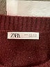 Zara Burgundy Pullover Sweater Size M - photo 7