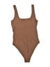 OQQ Brown Bodysuit Size S - photo 2