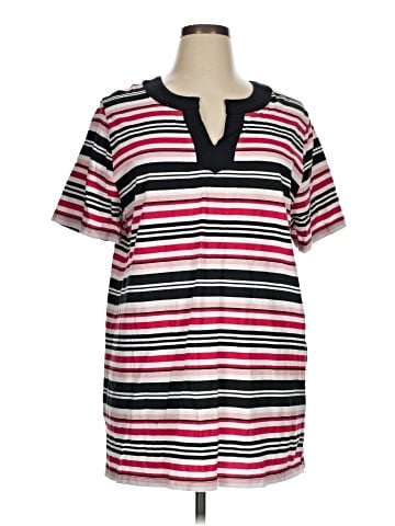 Liz & Me Short Sleeve Henley (view 1)