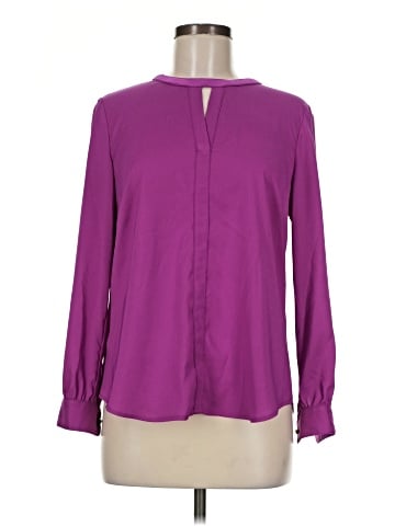 Ann Taylor Long Sleeve Blouse (view 1)