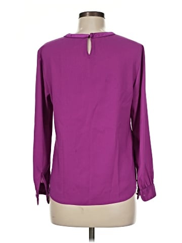 Ann Taylor Long Sleeve Blouse (view 2)