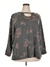 Democracy Gray 3/4 Sleeve Top Size 2X - photo 1