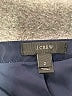 J.Crew 100% Polyester Polka Dots Blue Casual Skirt Size 2 - photo 4