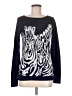 Lilly Pulitzer 100% Cotton Print Blue Pullover Sweater Size M - photo 1