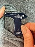 Indigo Gray Turtleneck Sweater Size L - photo 7